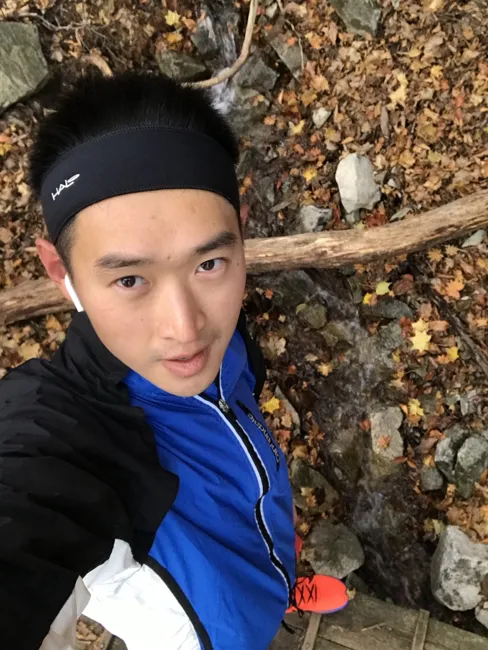 My first trail run, in Nikko.