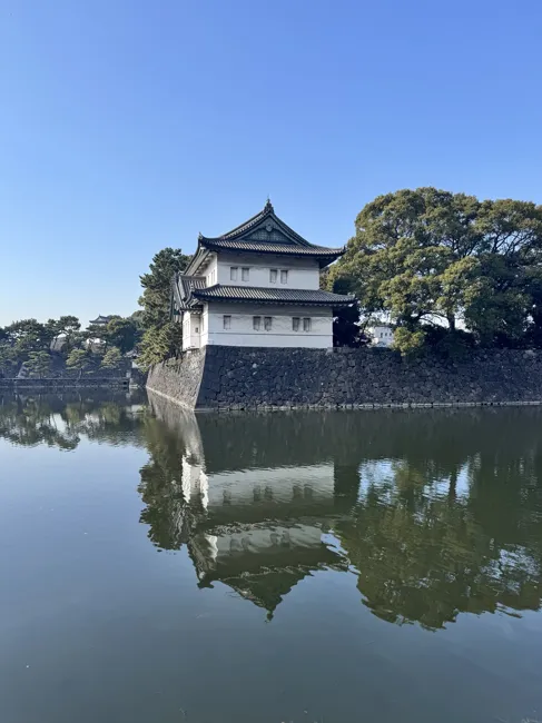 The Imperial Palace: where the first five-kilometer loop began.
